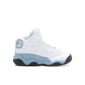 Air Jordan 13 Retro (TD) - White/Yellow Ochre/Blue Grey