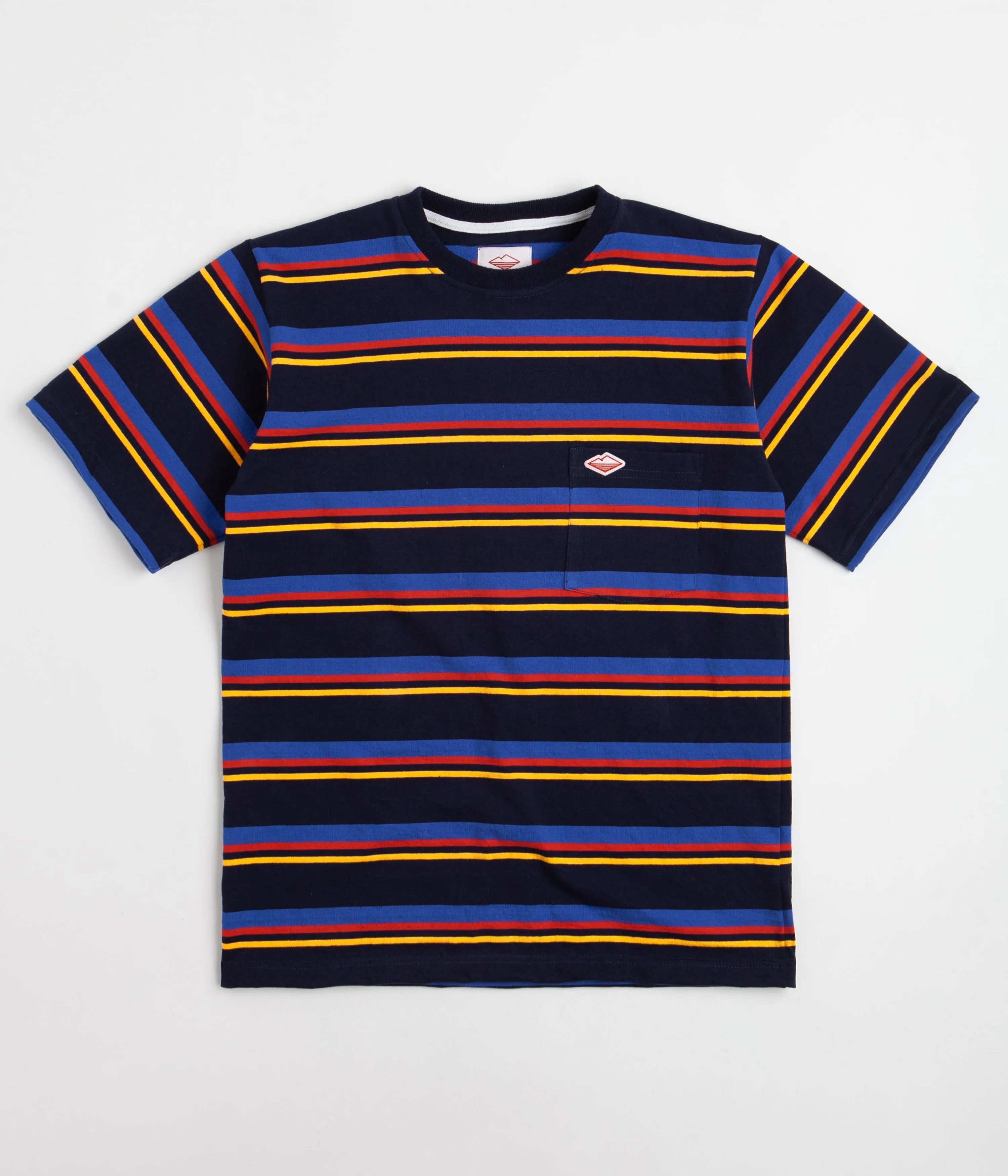 Battenwear Pocket Rugby T-Shirt - Multi Stripe