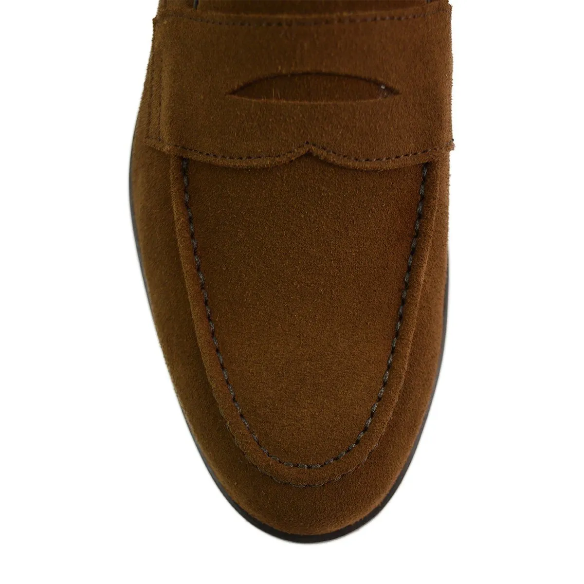 Berwick 1707 Penny Loafer (9628) - Snuff Suede Dainite