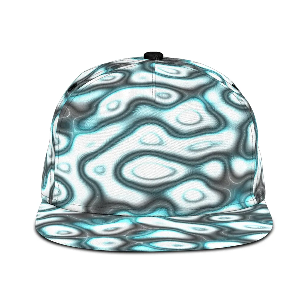 Blue Marble Snapback Hat