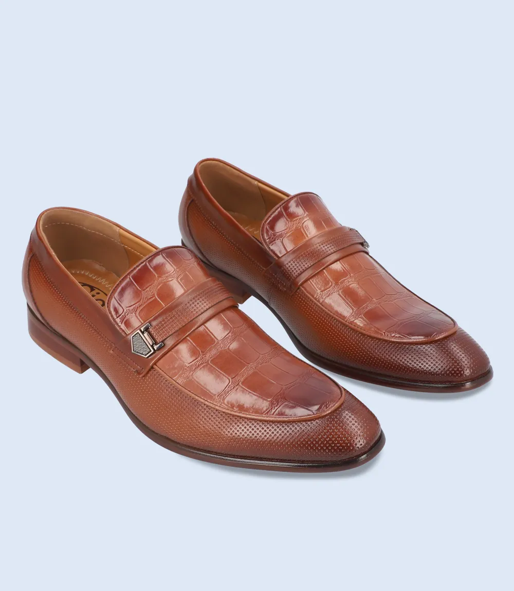 BM4123-BROWN-Men Slip On