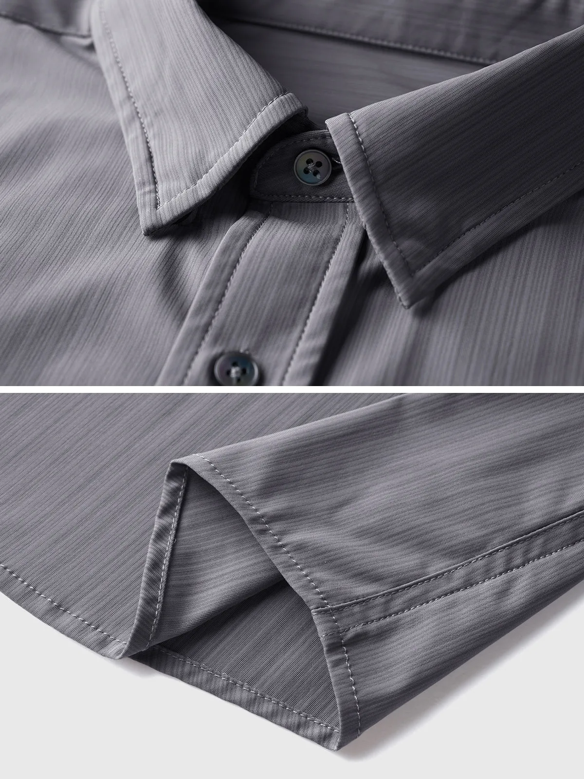 Commuter Performance Dress Shirt-Stone