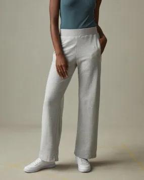 French Terry Straight Sweatpant - Ash Heather