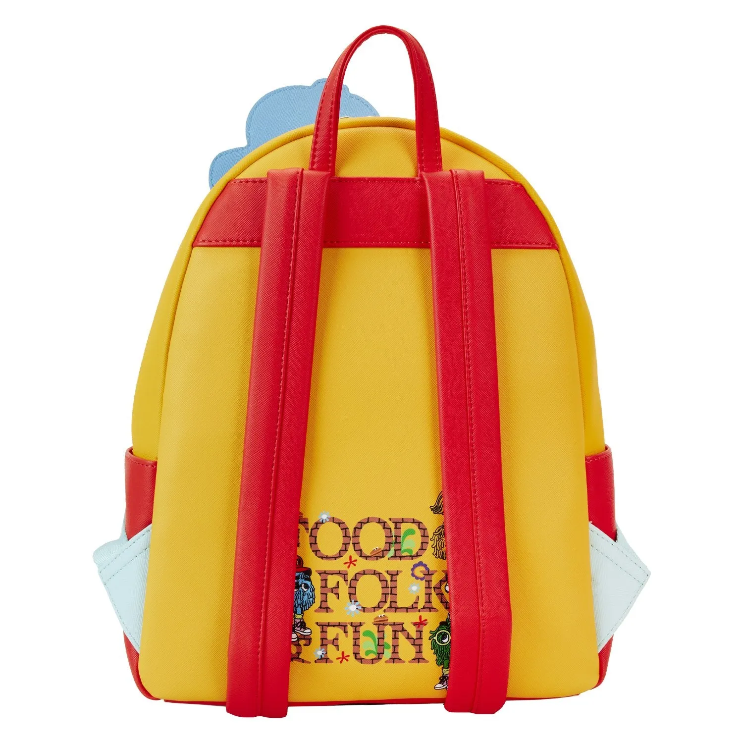 Loungefly McDonald's Triple Pocket Fry Guys Mini Backpack