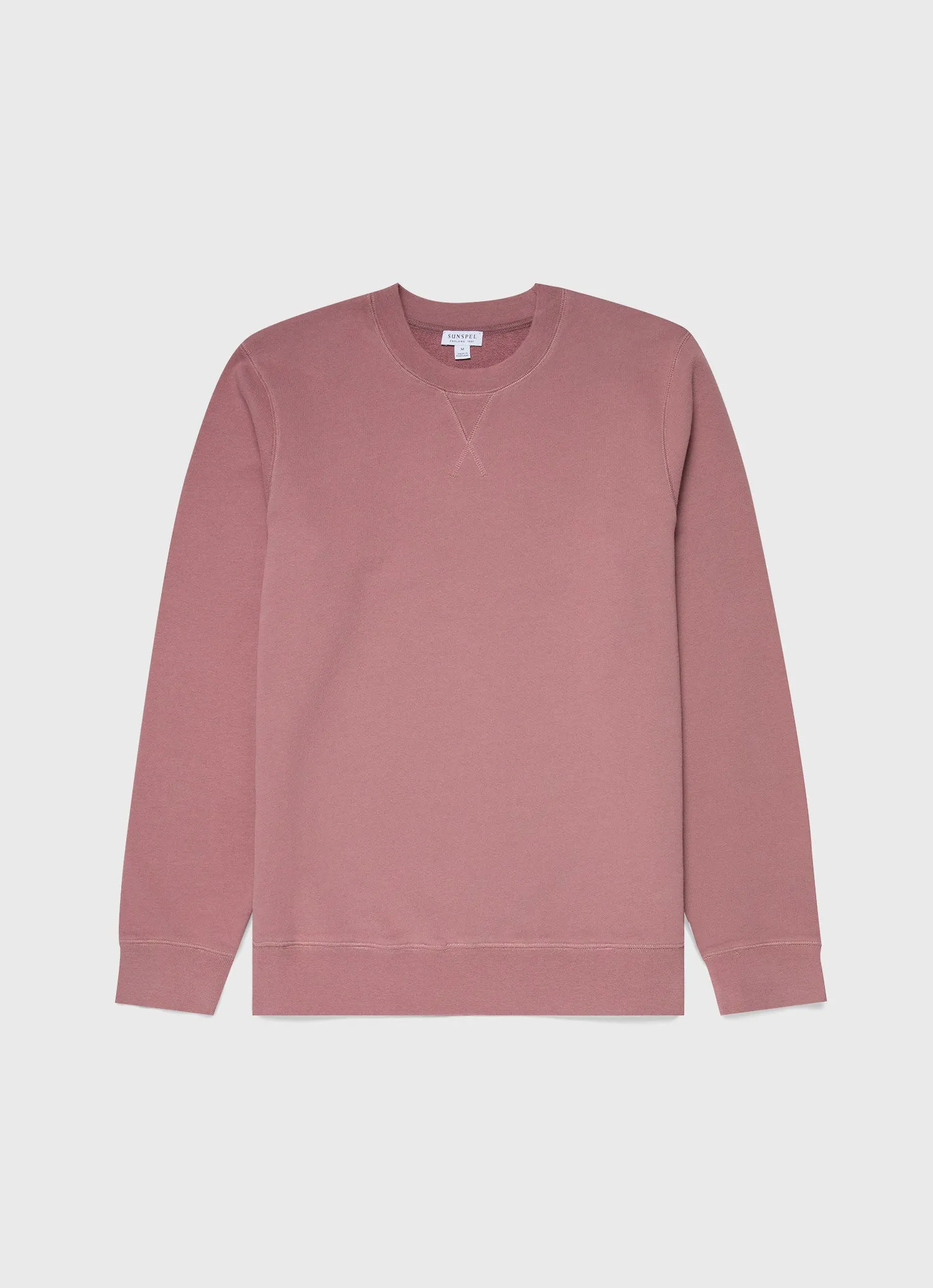 Men's Loopback Sweatshirt in Vintage Pink