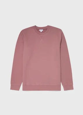 Men's Loopback Sweatshirt in Vintage Pink