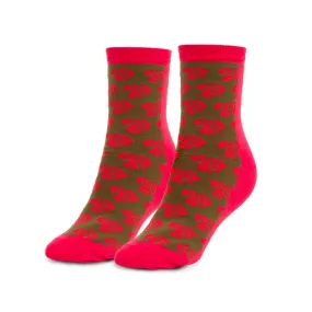 NATURE H CREW SOCK (Red)