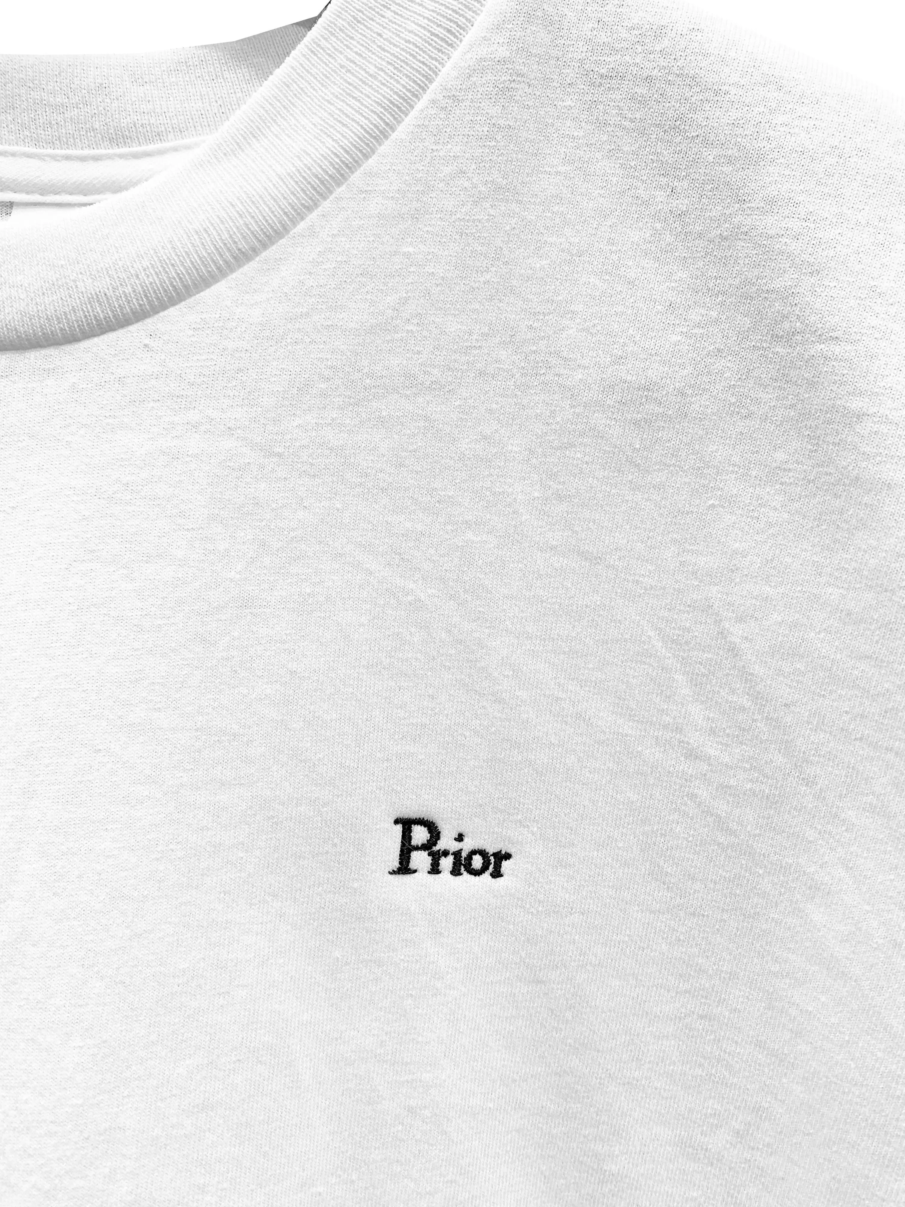 Prior Embroidery Logo Heavyweight Tee