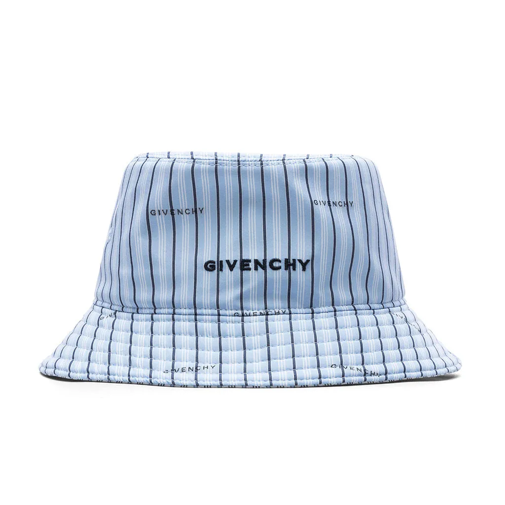 Reversible Bucket - Baby Blue/White