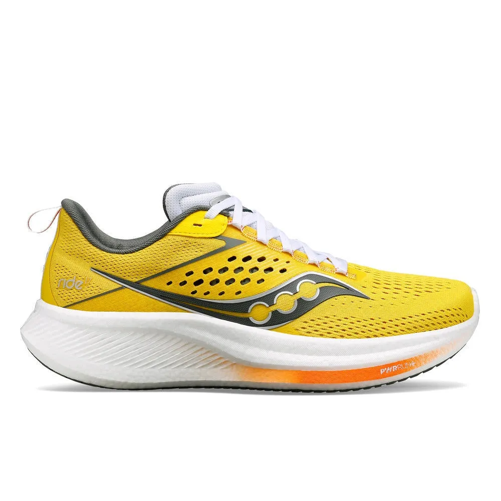 Saucony Ride 17 (Mens) - Canary/Bough