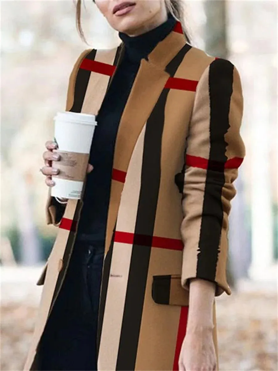 Stay Warm and Fashionable This Winter Women's Trench Coat